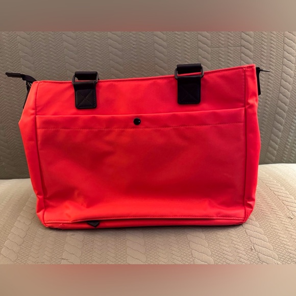 IHKWIP Cargo Catchall Tote Purse Blood Orange Color EUC - Picture 11 of 15